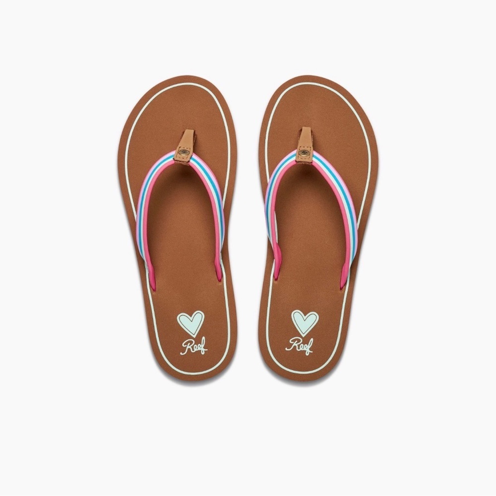 Reef youth girls devy sandals size 13/1